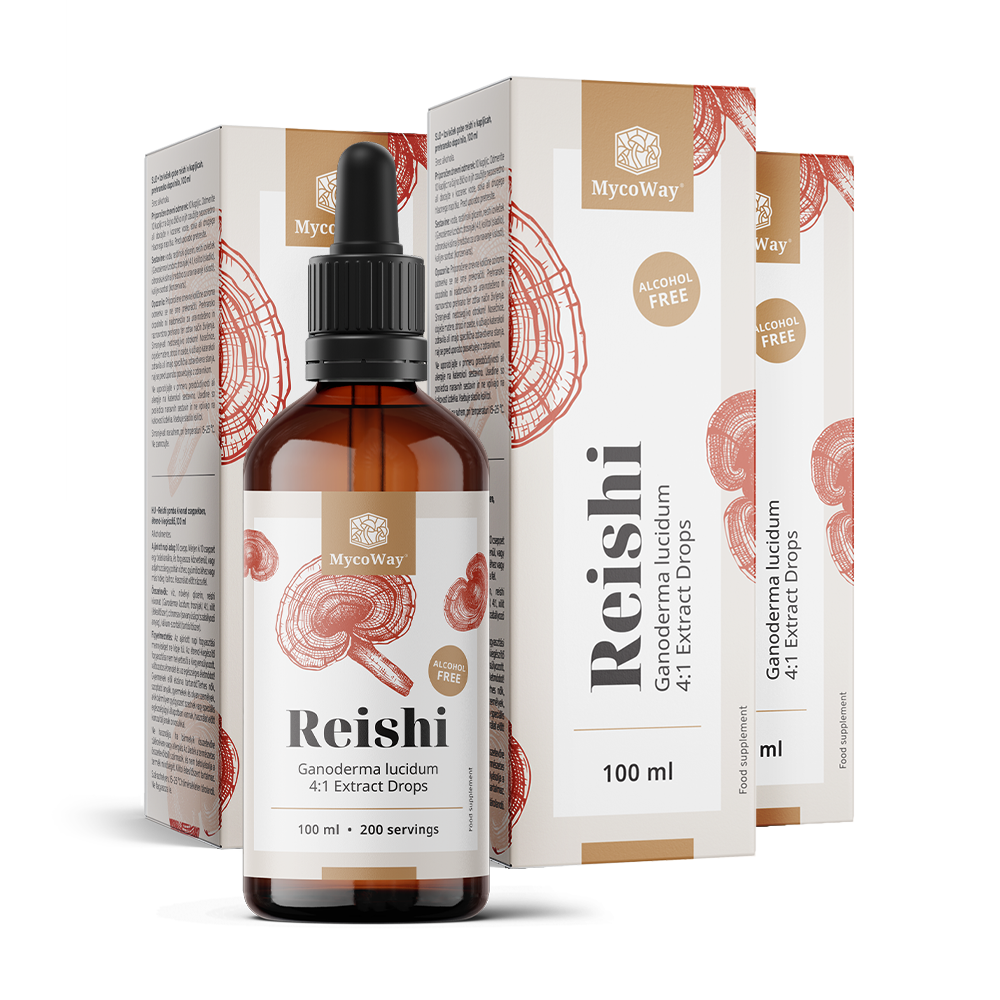 Reishi - extract in druppels.