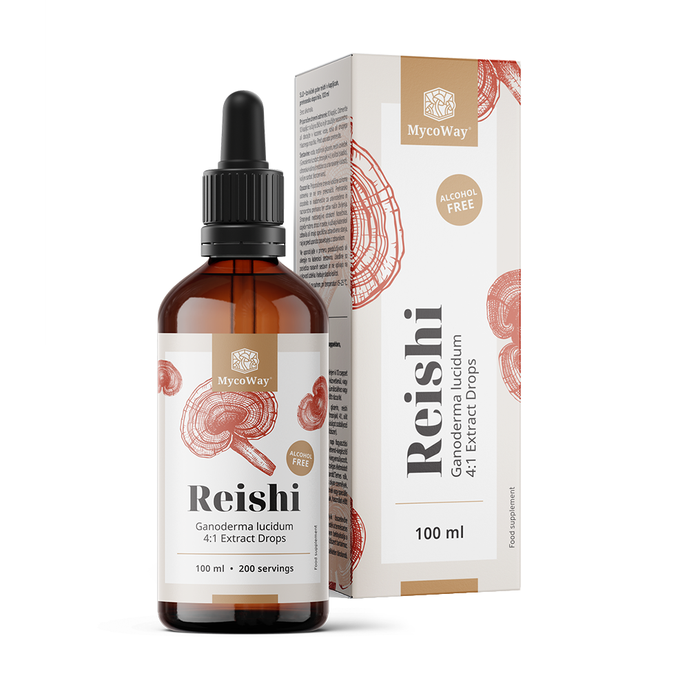 Reishi - extract in druppels.
